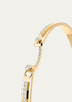 Nouvel Heritage18K Tuxedo Mood Bangle