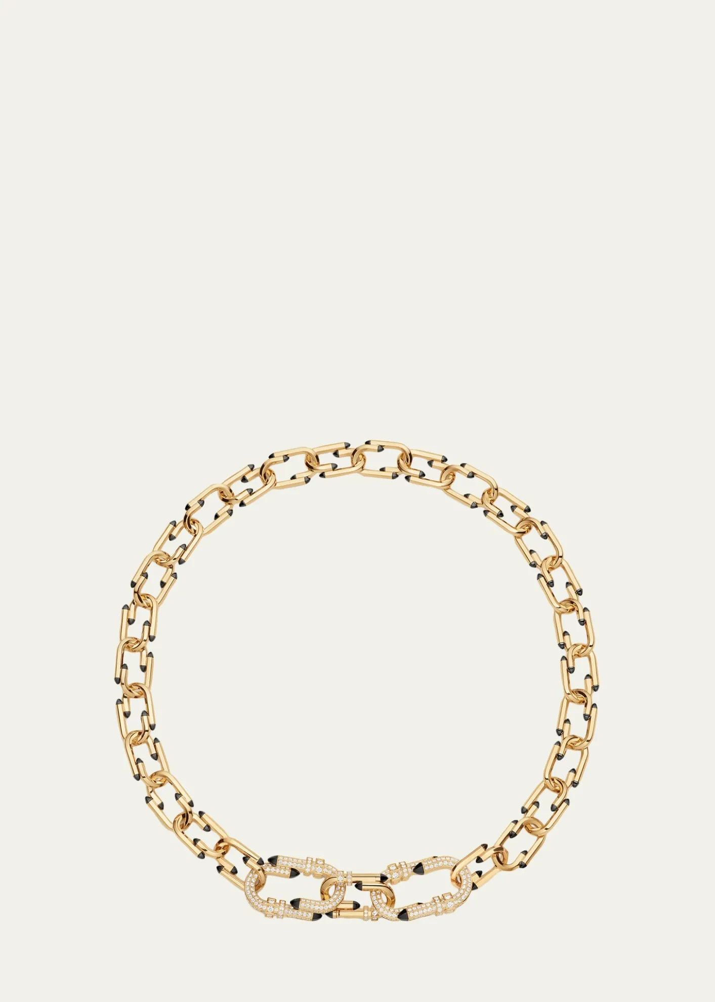 Nouvel HeritagePaved Try Me Necklace with Diamonds