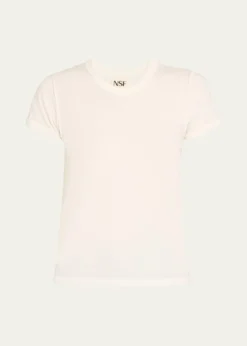 NSF ClothingAlessi Shrunken Fine Jersey T-Shirt