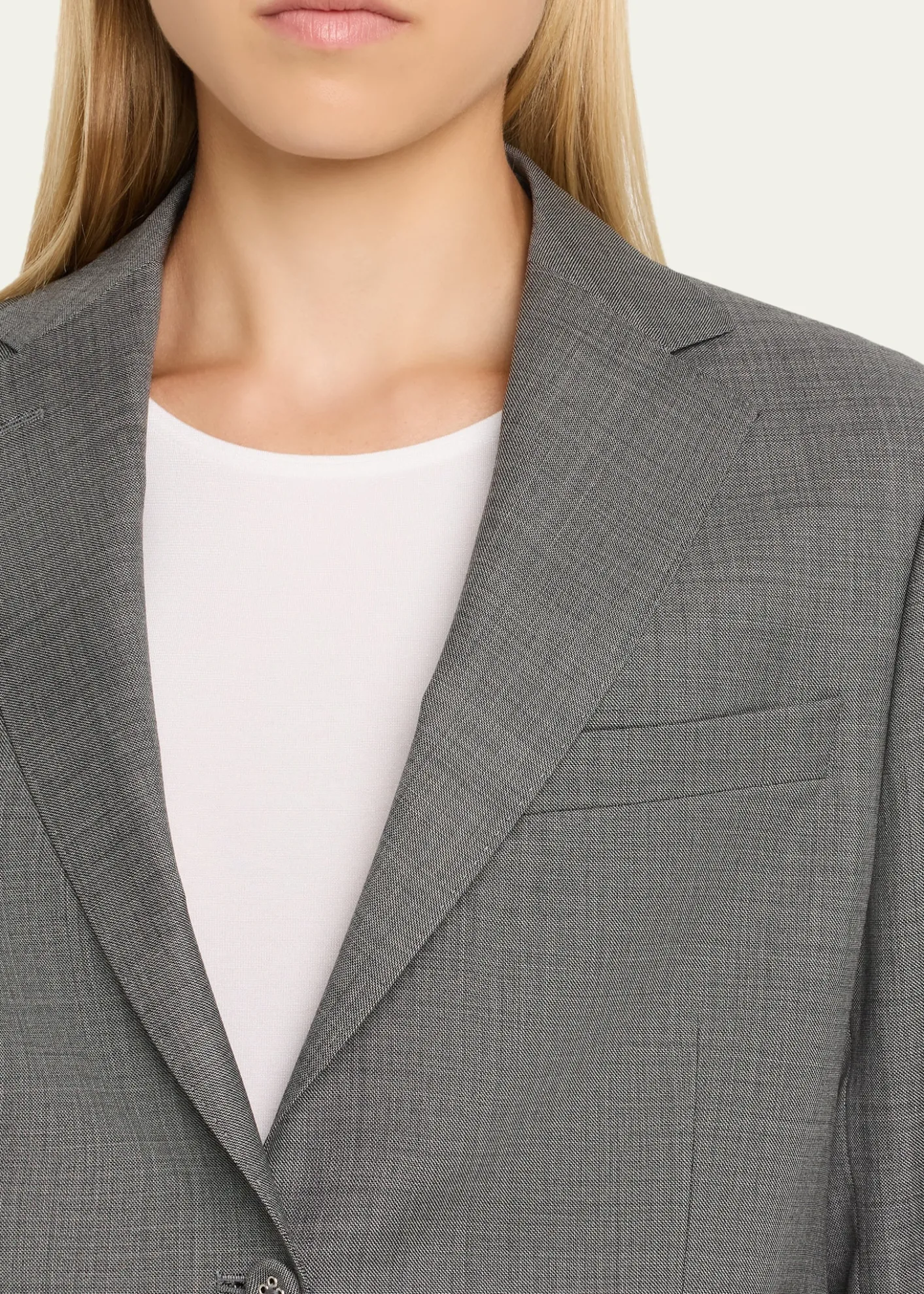 Officine GeneraleCharlene Single-Breasted Jacket