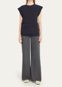 Officine GeneraleInaya Asymmetric Jersey Tee