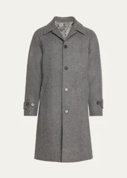 Officine GeneraleMen's Hudson Cavalry Twill Overcoat