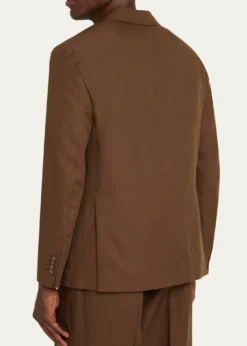 Officine GeneraleMen's Michel Relaxed Single-Breasted Jacket