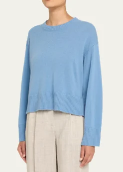 Officine GeneraleNicky Crewneck Cashmere-Blend Sweater