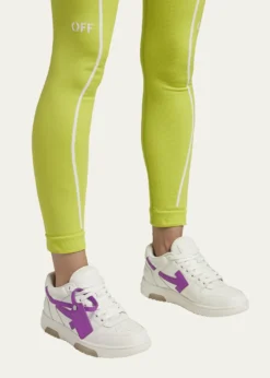 Off-WhiteOut of Office Arrow Leather Trainer Sneakers