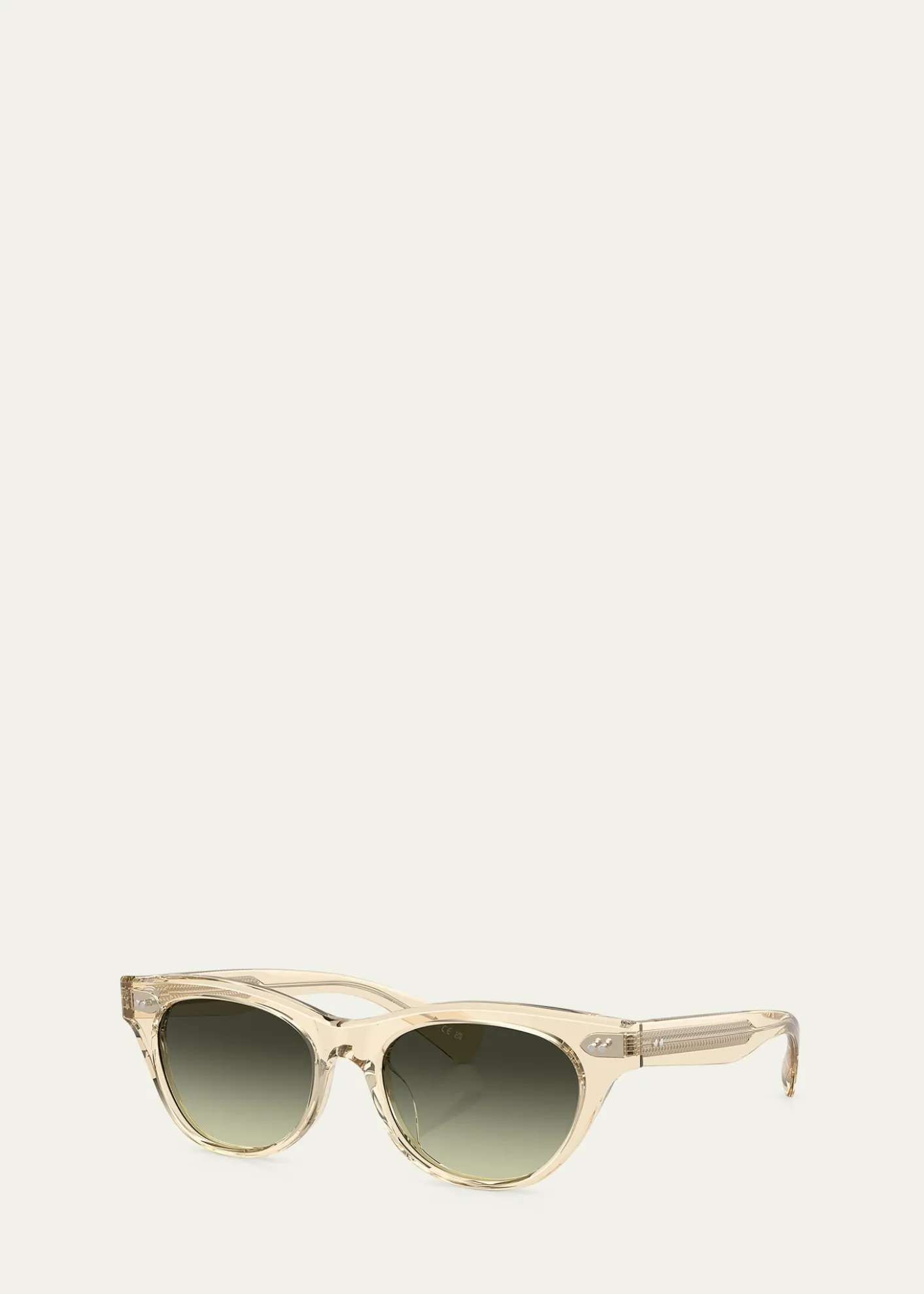 Oliver PeoplesAvelin Gradient Acetate Butterfly Sunglasses