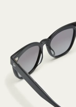 Oliver PeoplesBeveled Acetate Butterfly Sunglasses
