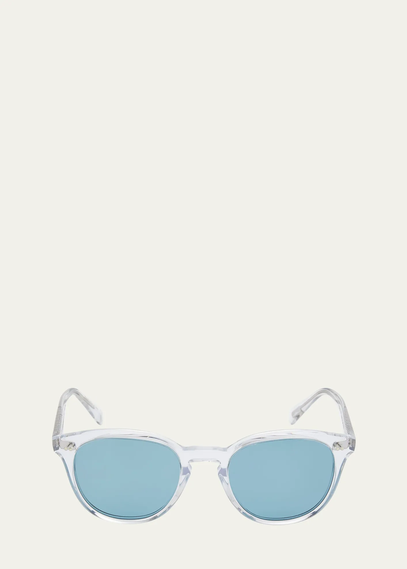 Oliver PeoplesDesmon Round Polarized Acetate Sunglasses