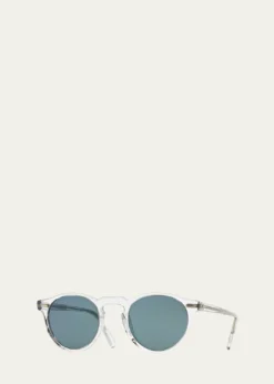 Oliver PeoplesGregory Peck Round Acetate Sunglasses