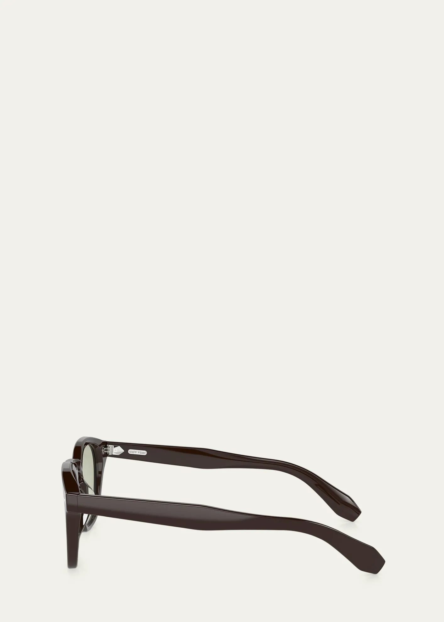Oliver PeoplesKeyhole Acetate Round Optical Glasses