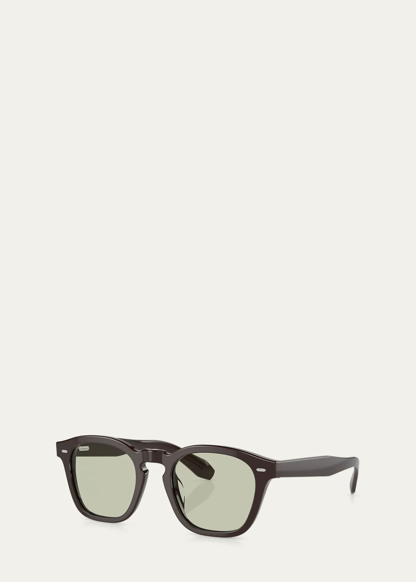 Oliver PeoplesKeyhole Acetate Round Optical Glasses
