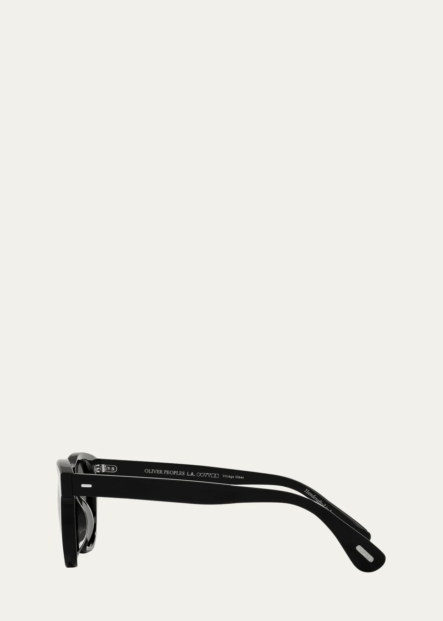 Oliver PeoplesRorke Round Acetate & Crystal Sunglasses