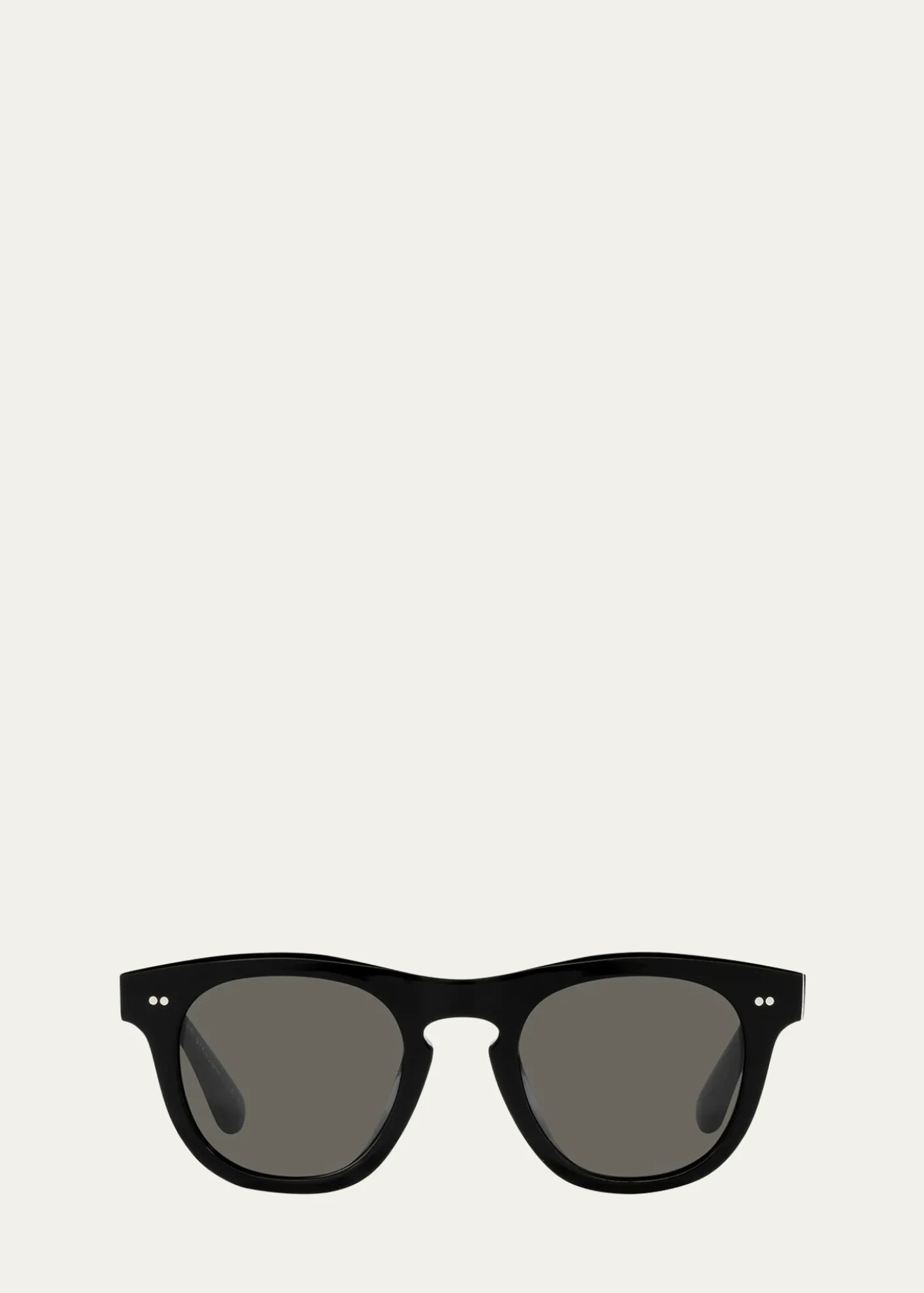 Oliver PeoplesRorke Round Acetate & Crystal Sunglasses