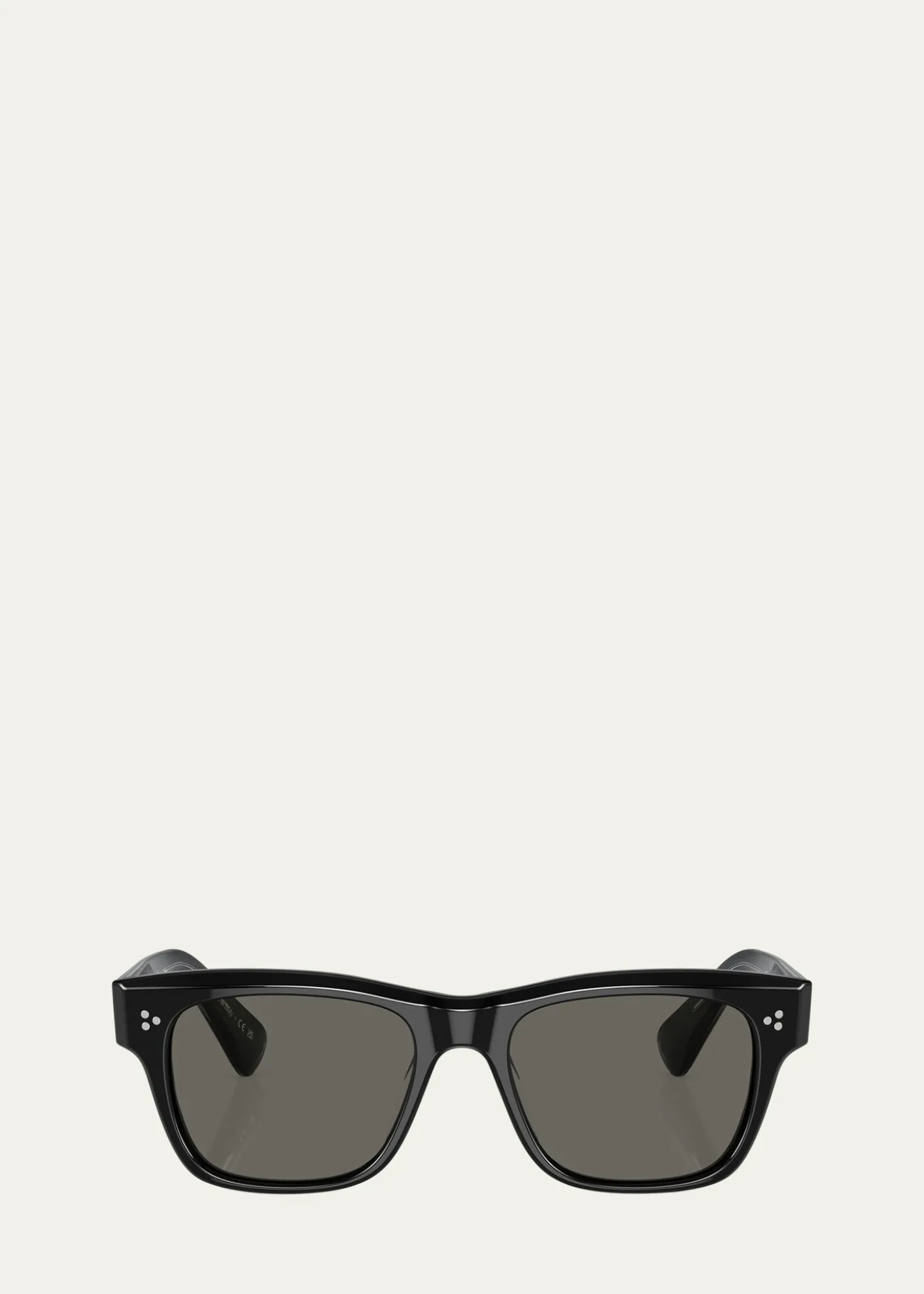 Oliver PeoplesMen's Birell Sun Acetate Rectangle Sunglasses