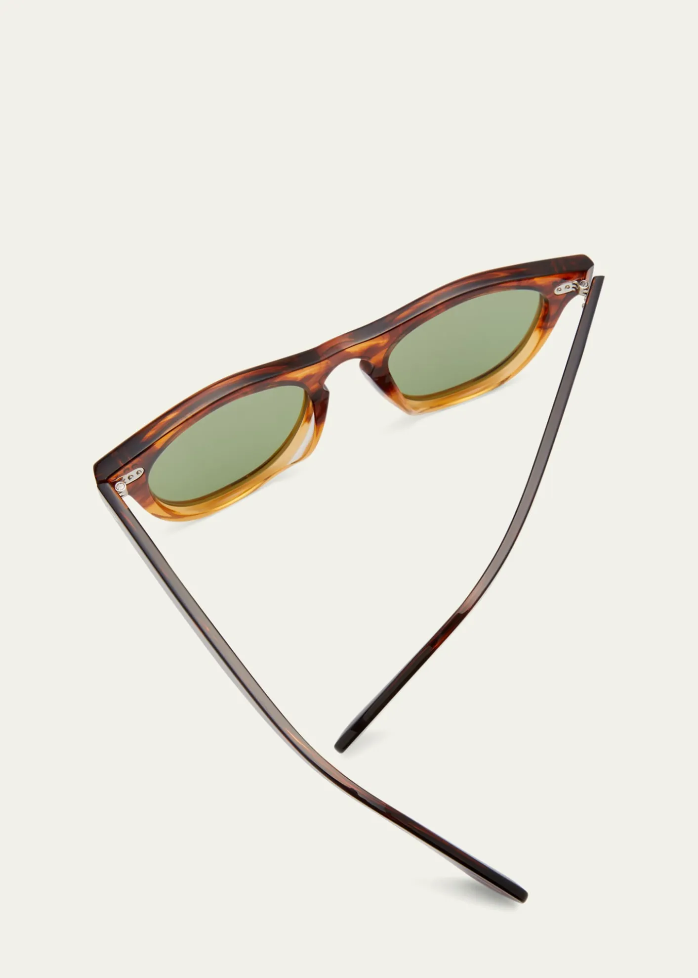 Oliver PeoplesMen's Rorke Round Acetate & Crystal Sunglasses