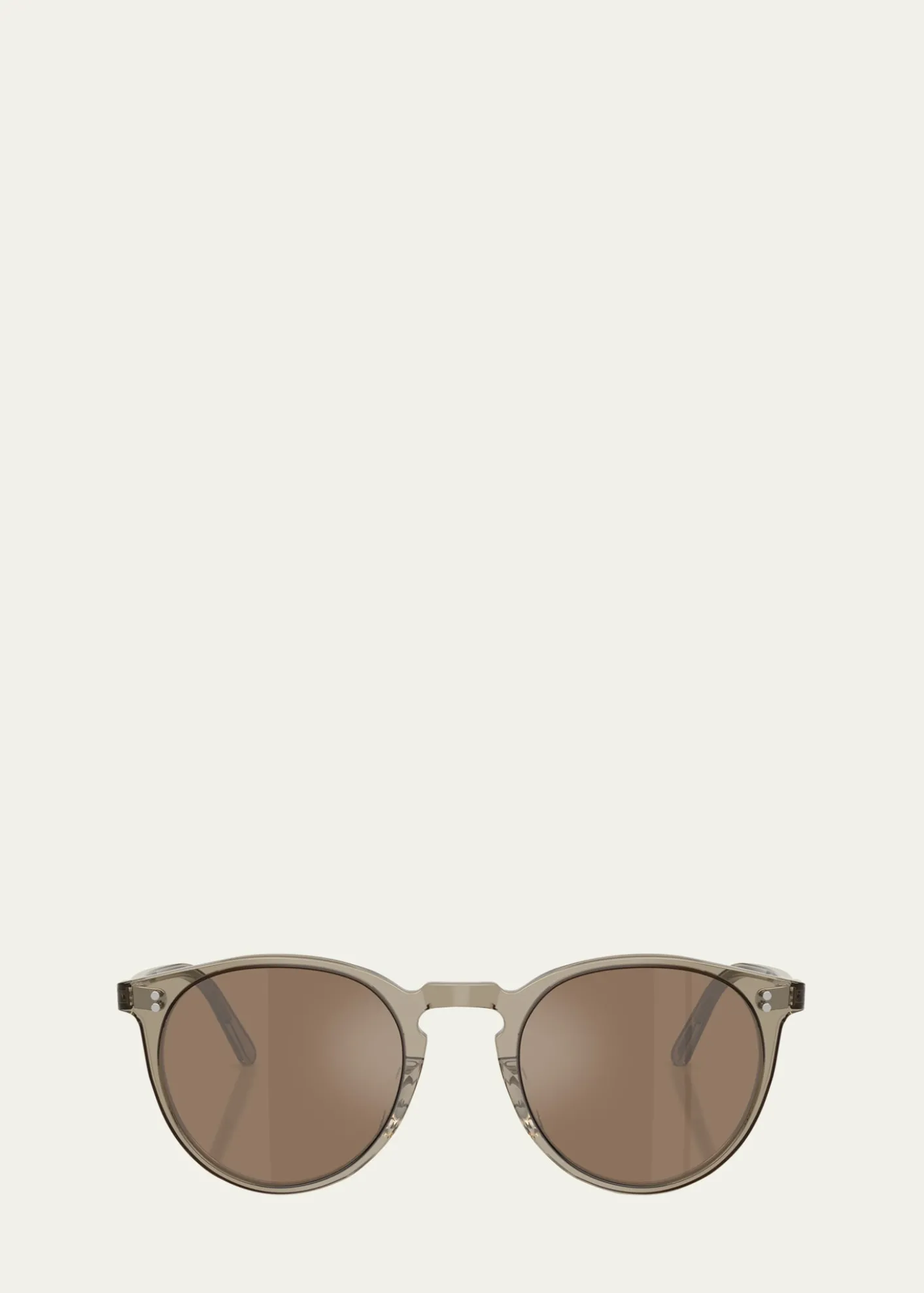 Oliver PeoplesO'Malley Acetate Round Sunglasses