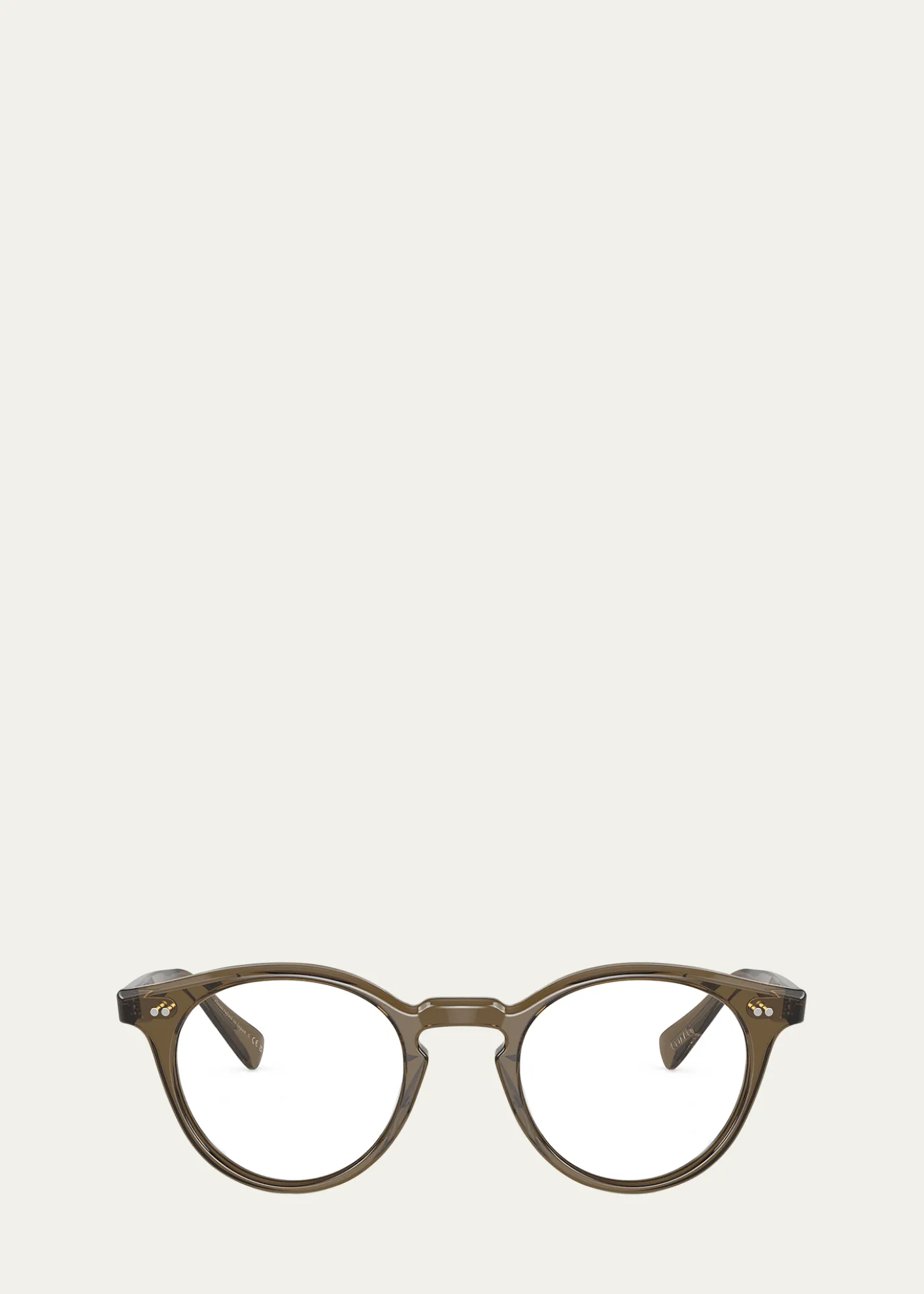Oliver PeoplesRound Acetate Optical Glasses