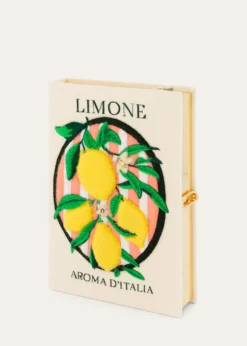 Olympia Le-TanAroma D'Italia Book Clutch Bag with Strap