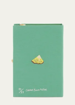 Olympia Le-TanPina Colada Book Clutch Bag with Strap