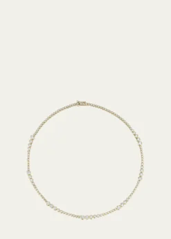 ONDYNGrand Rainsun Tennis Necklace, 15"L