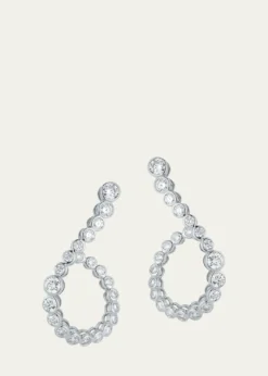 ONDYNHalo Hoop Earrings with Diamonds