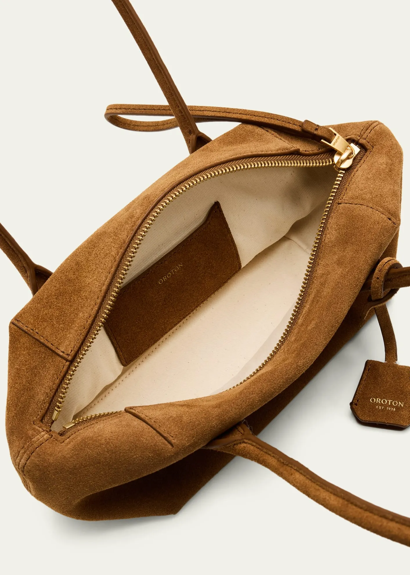 OrotonBreeze Suede Baguette Shoulder Bag