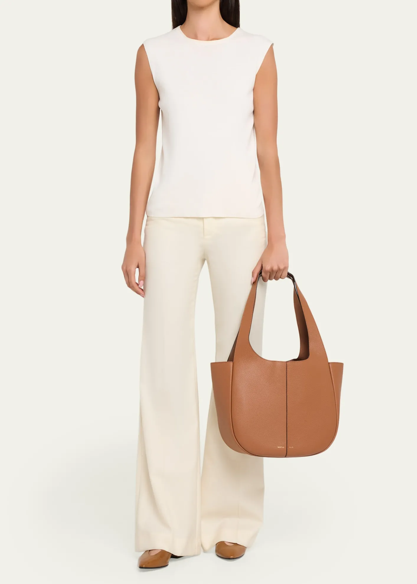OrotonEmilia Pebbled Leather Tote Bag