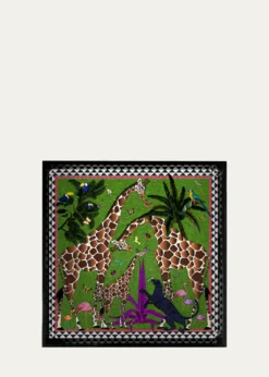 OrtigiaGiraffe Lacquered Square Tray