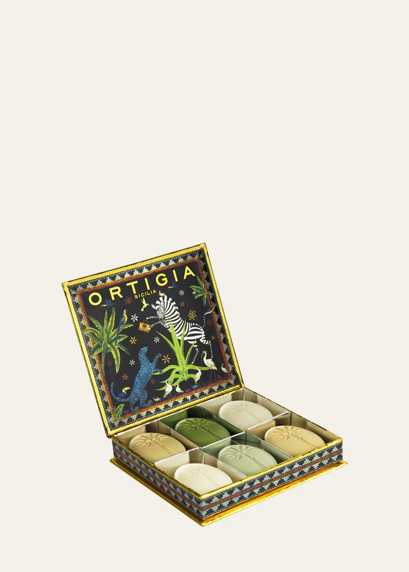 OrtigiaJungle Soap Set, 6 x 0.8 oz.