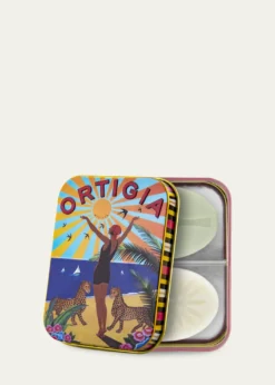 OrtigiaOrtigia City Bar Soap Tin, 2 x 0.9 oz.
