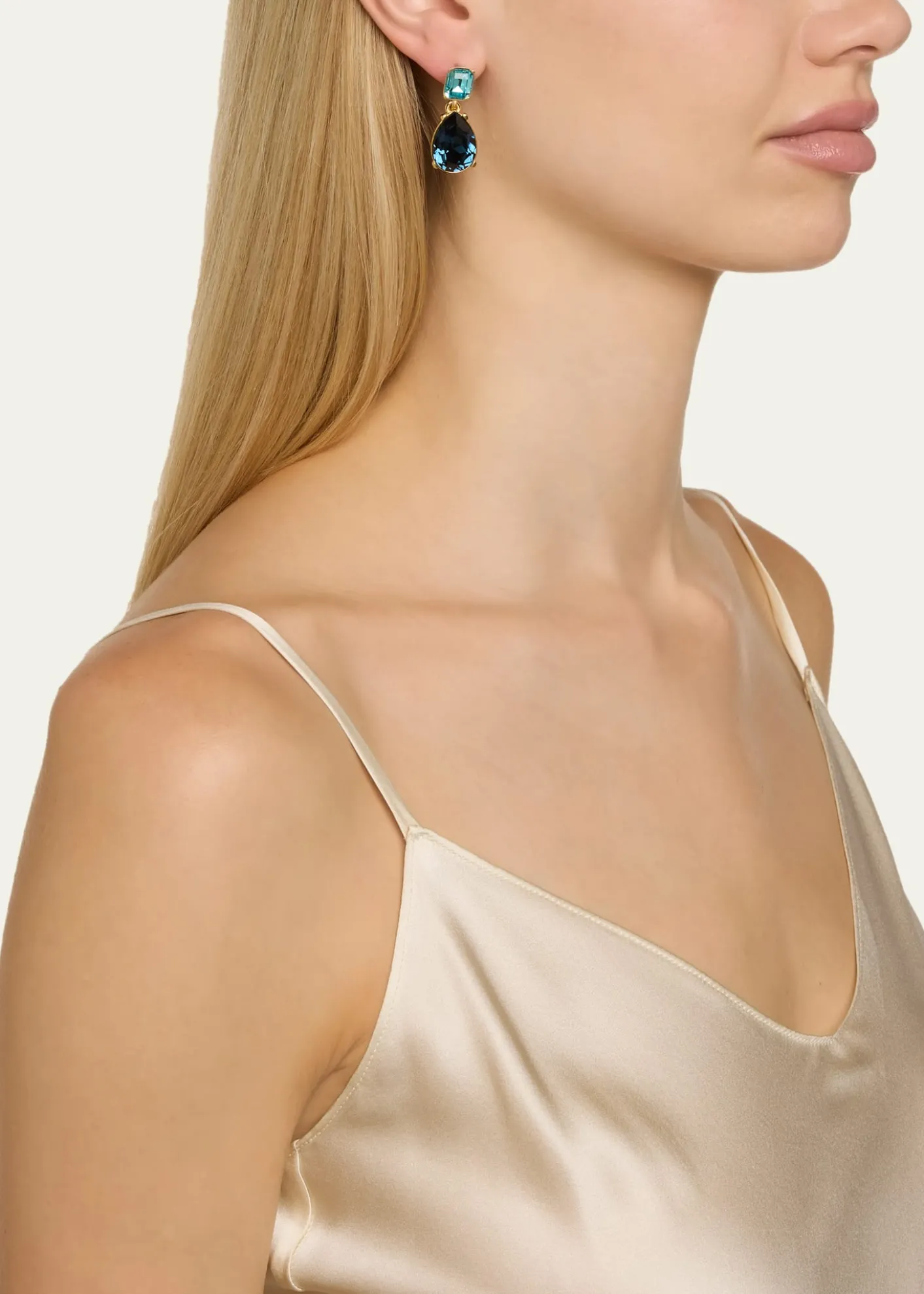 Oscar de la RentaCrystal Drop Earrings