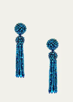 Oscar de la RentaCrystal Fringe Earrings