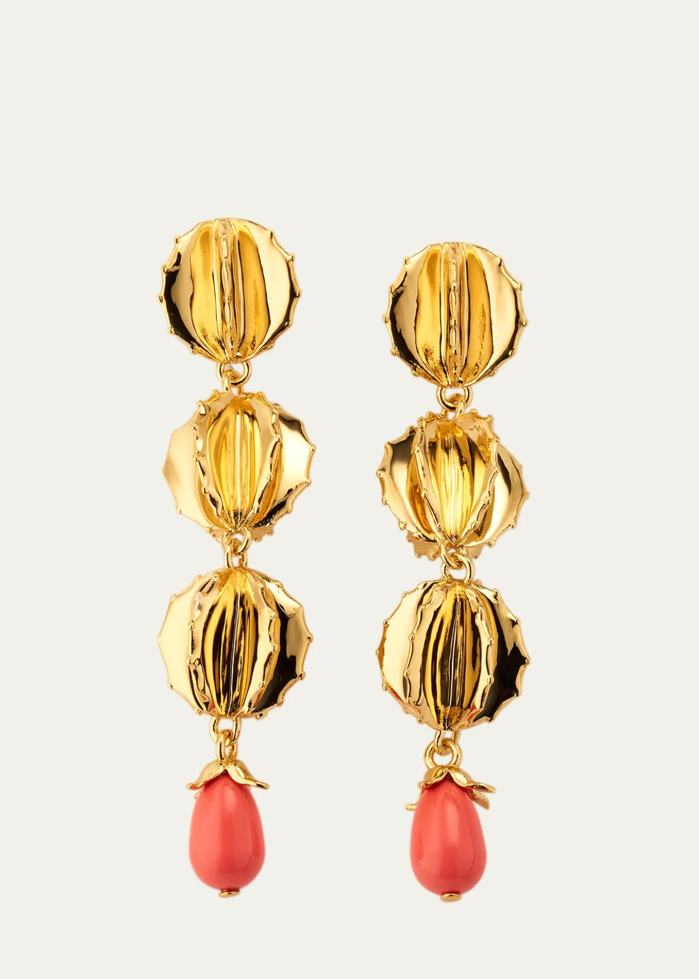 Oscar de la RentaCactus Strand Earrings