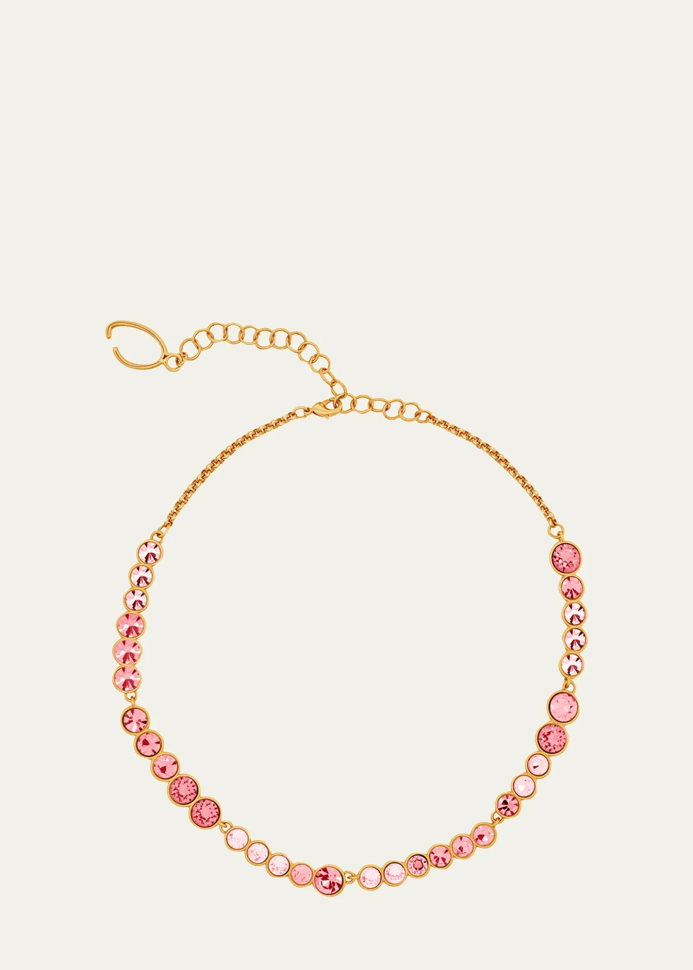 Oscar de la RentaCascade Rhinestone Necklace