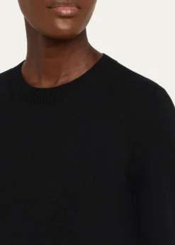 Oscar de la RentaCrewneck Cashmere Sweater With Removable Scarf