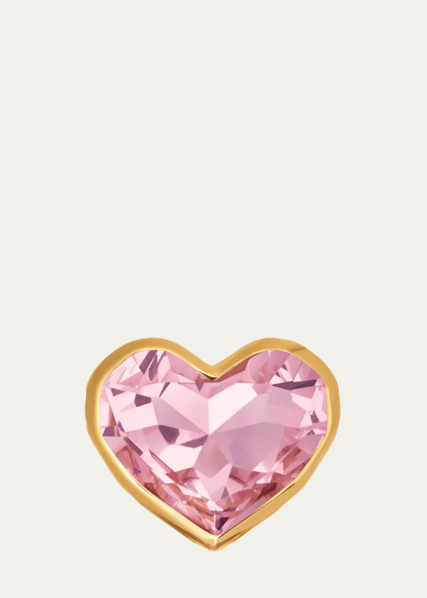 Oscar de la RentaCrystal Heart Ring