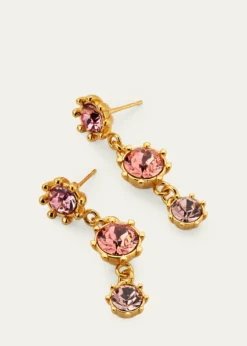 Oscar de la RentaCrystal Prong Drop Earrings