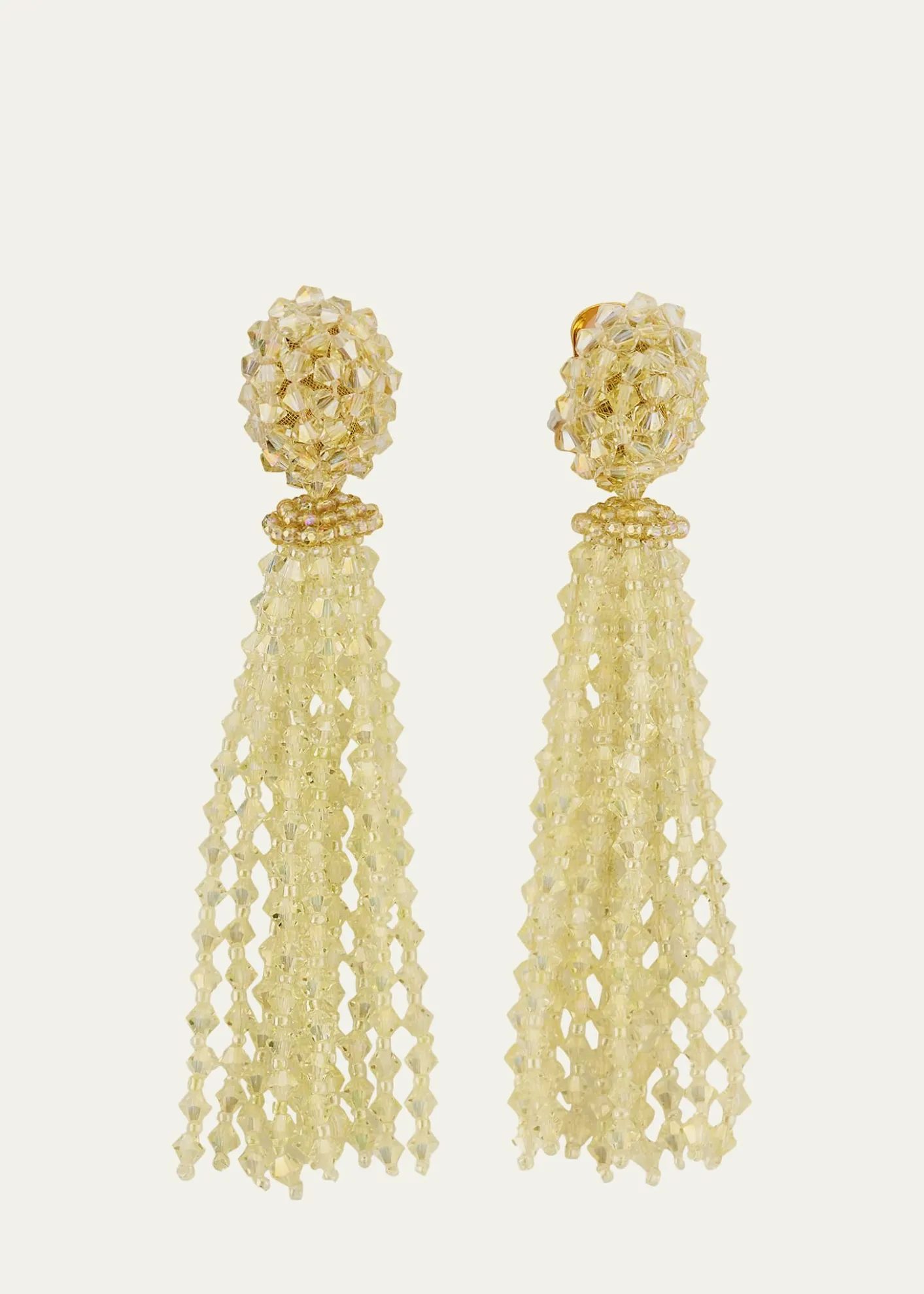 Oscar de la RentaLong Tassel Earrings