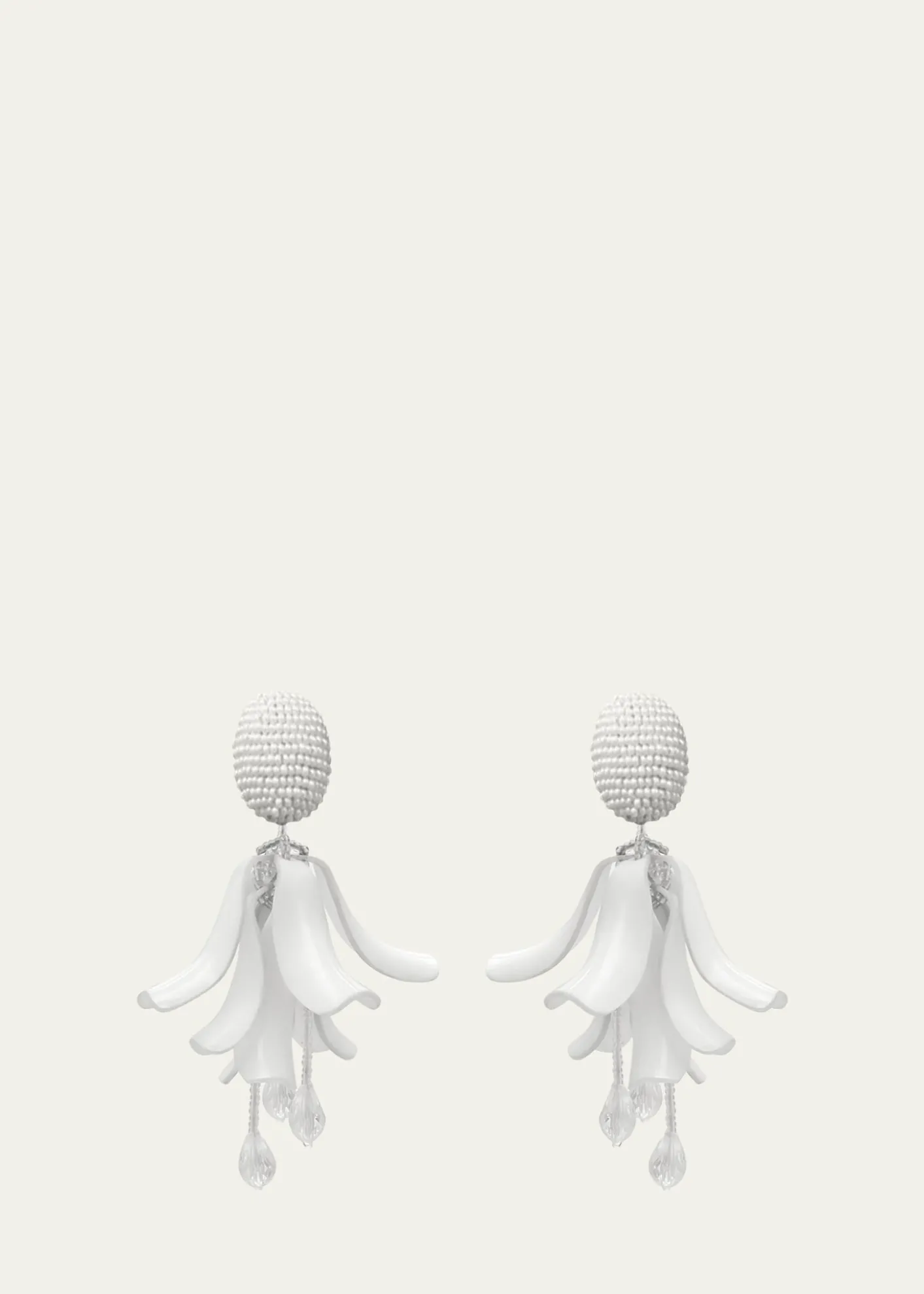 Oscar de la RentaPetal Dangle Earrings