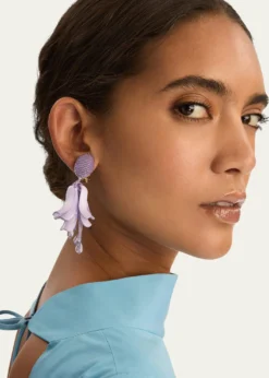 Oscar de la RentaPetal Dangle Earrings