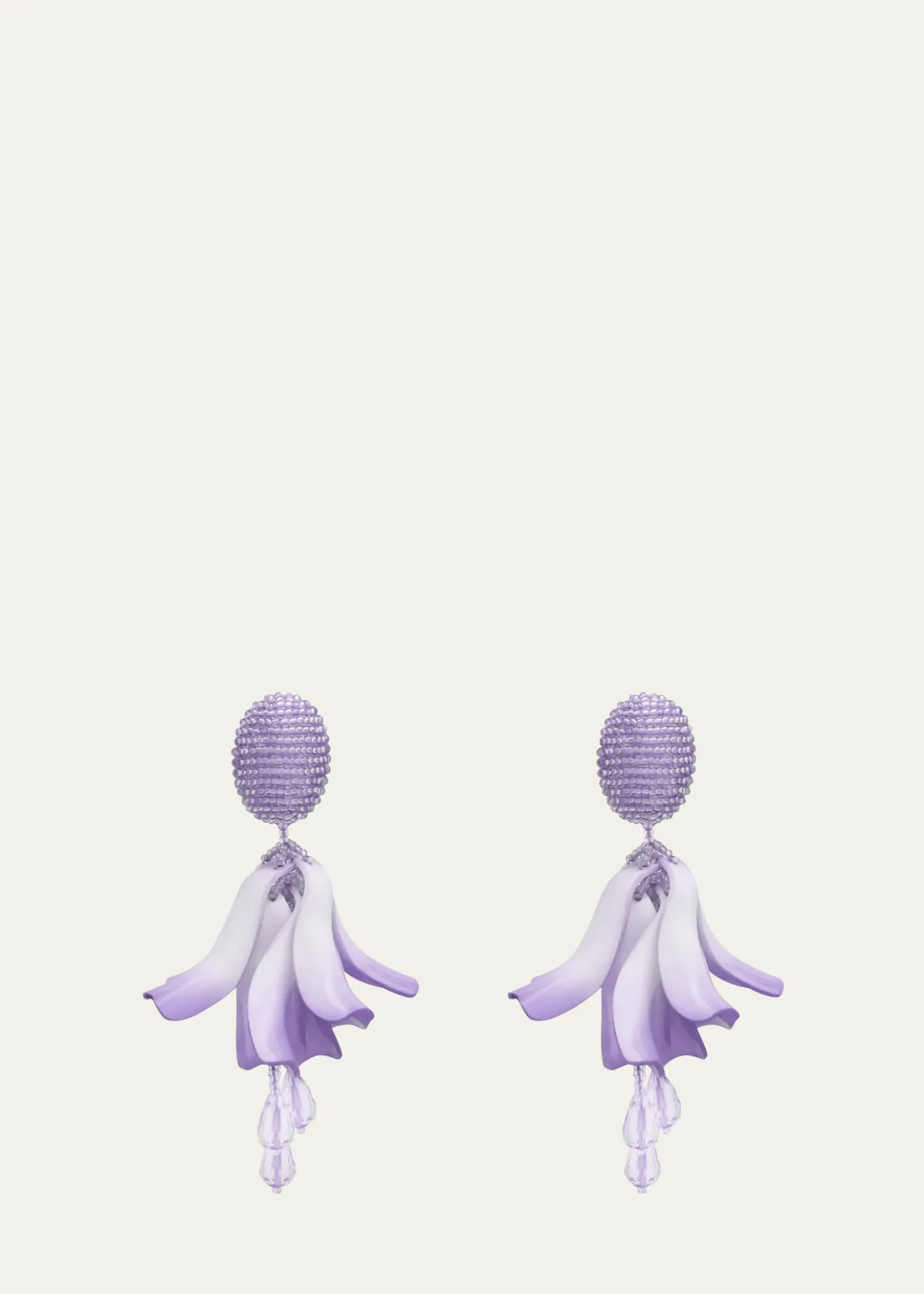 Oscar de la RentaPetal Dangle Earrings
