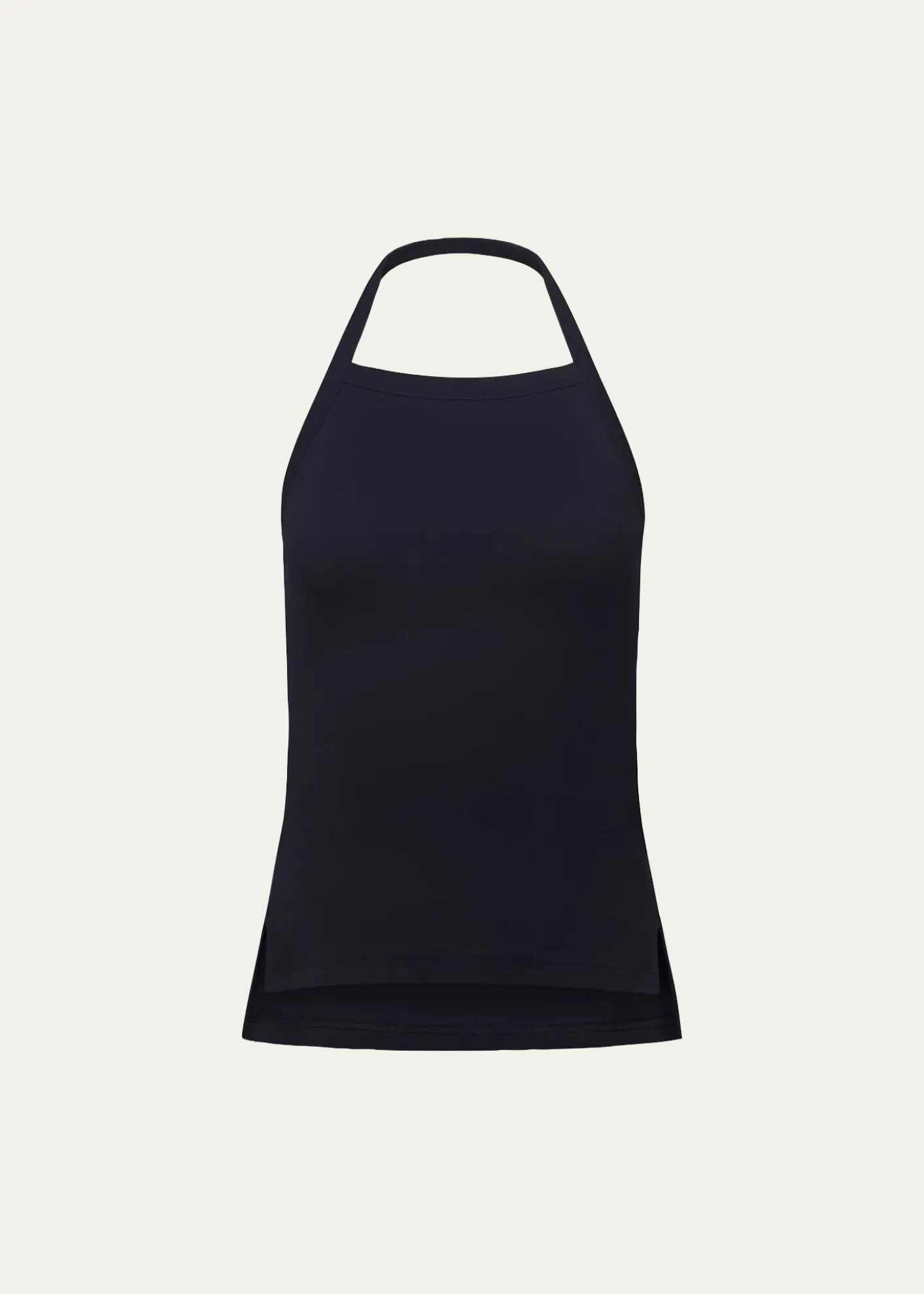 OssouClovis Rib-Knit Halter Top