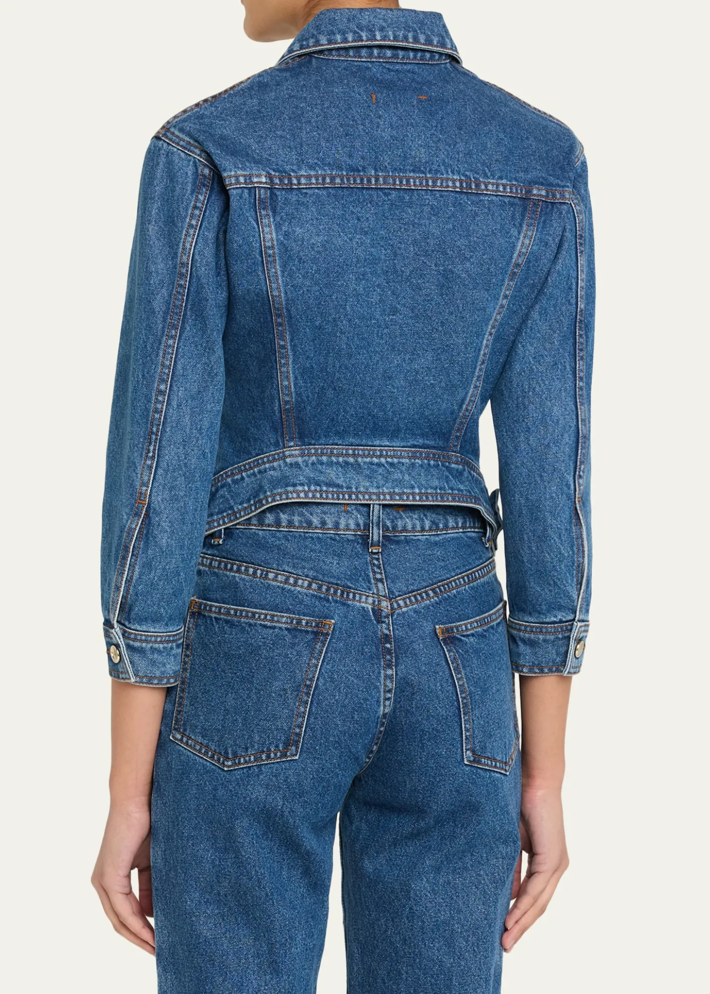 OssouHitch Denim Trucker Jacket