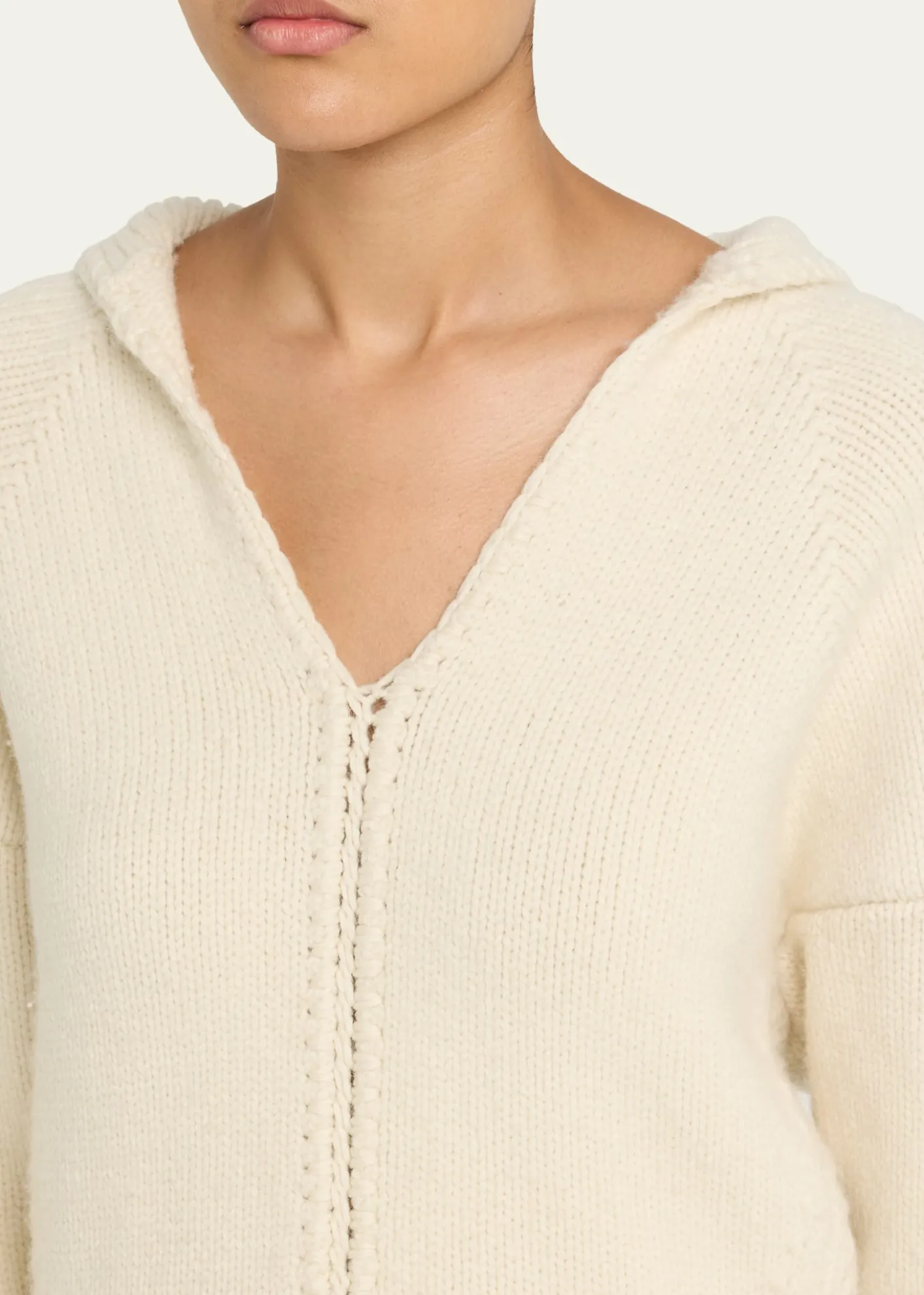 OssouWader Whipstitch Wool-Blend Sweater