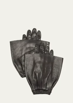 Paula RowanMolly Leather Gloves With Flared Cuffs