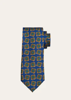 Petronius 1926Men's Square Silk Tie