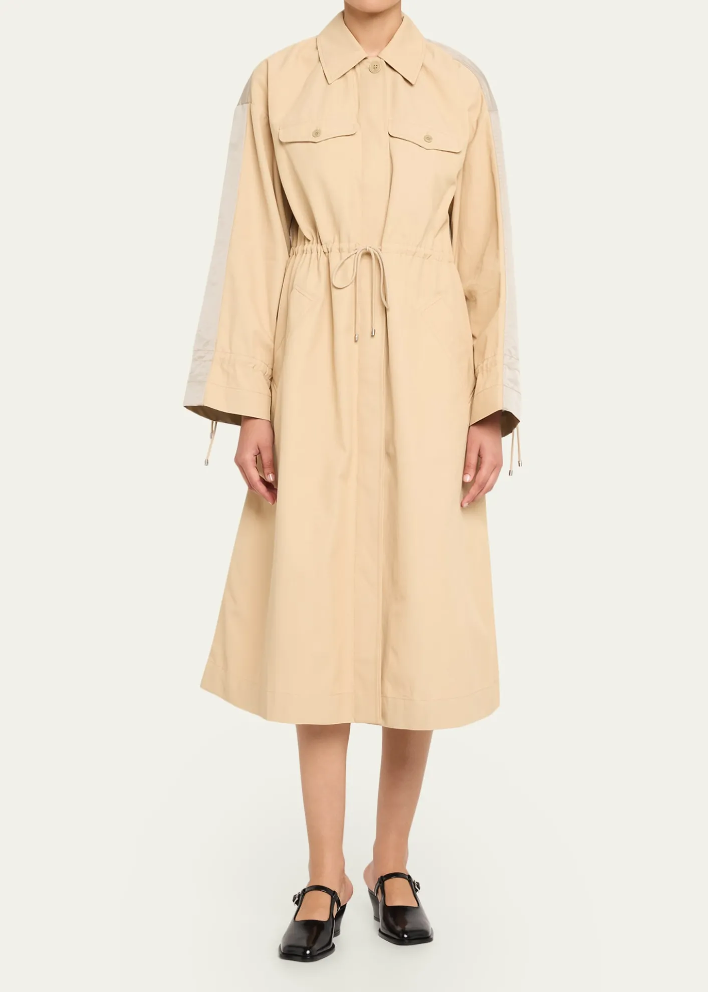 3.1 Phillip LimCombo Blouson Trench Coat