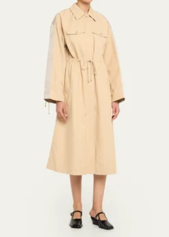 3.1 Phillip LimCombo Blouson Trench Coat
