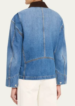3.1 Phillip LimDenim & Corduroy Chore Jacket