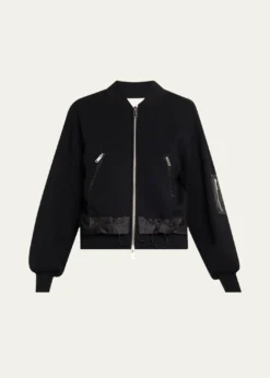 3.1 Phillip LimDouble-Layer Bomber Jacket